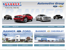 Tablet Screenshot of bannerauto.com